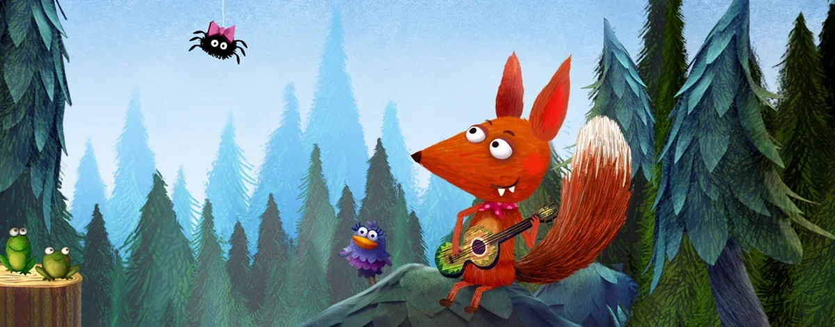 Kleiner Fuchs Kinderlieder: Kinderlieder mitsingen und mit Klängen experimentieren.