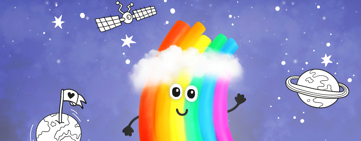Rudi Rainbow – educational weather game app for children