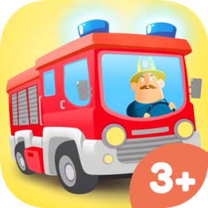 Kleie Feuerwehr Spiele-App für Kinder – Feuerwehrauto und Feuerwache