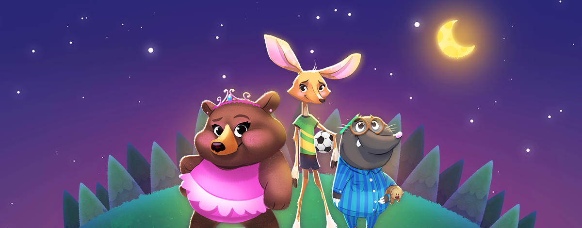 Nighty Night Forest – Lovely Bedtime Story App for Kids