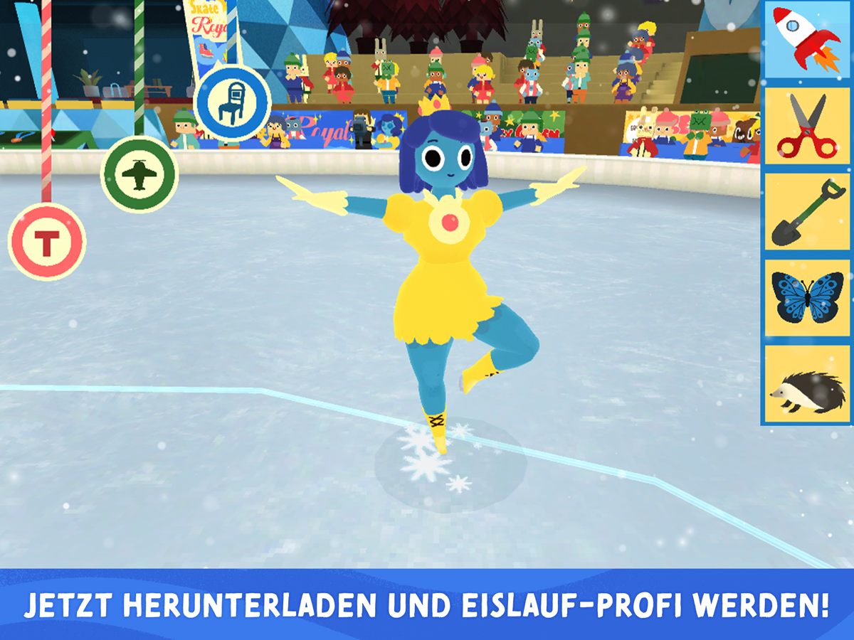 Nice Skating – Eislauf App für Kinder für iOS und Android
